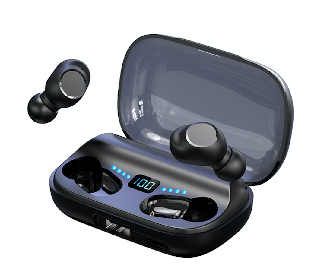 TWS earphone with charge case T02