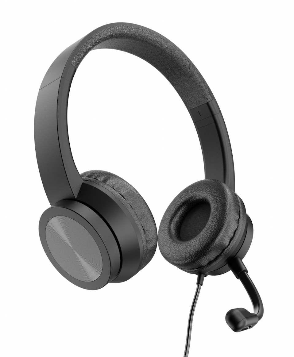 Call Center Headset with noise cancelling Mic PC-113