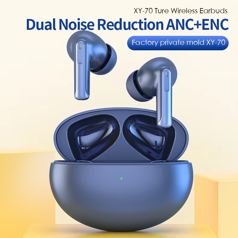 ANC ENC dual mic TWS earbuds