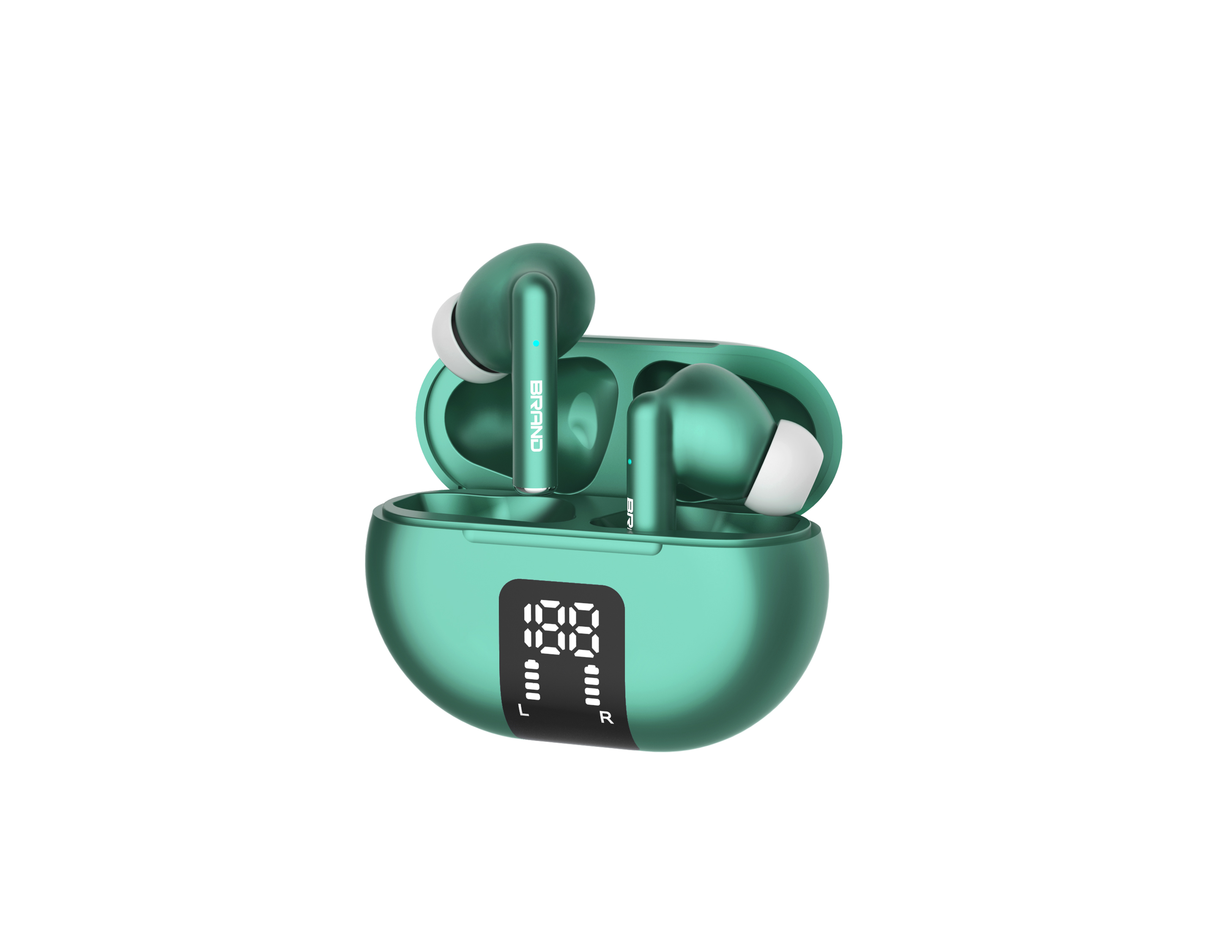 ANC ENC dual mic TWS earbuds