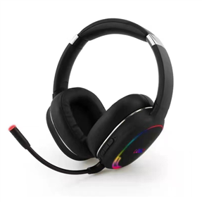 BT gaming headset with detachable mic low time delay BT916
