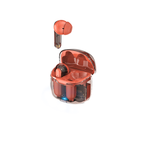 transparent TWS earbuds