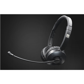 Wireless cancellation dual Mic Call Center Headset